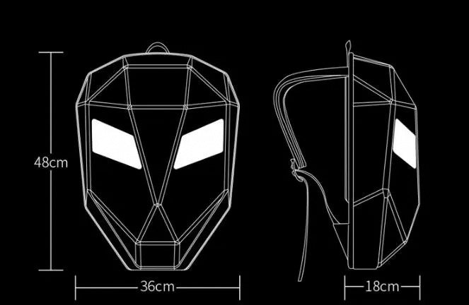 GlowRider™ Smart LED Backpack