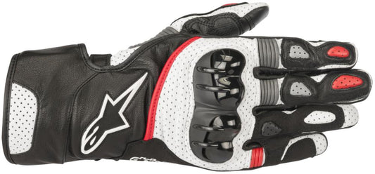 Alpinestars Men’s SP-2 v2 Black, White and Red Gloves