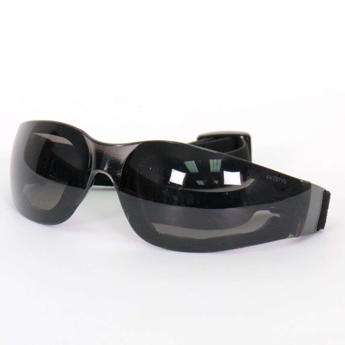 Hot Leathers Safety Sunglasses Goggles with Smoke Mirror Lenses SGG1013