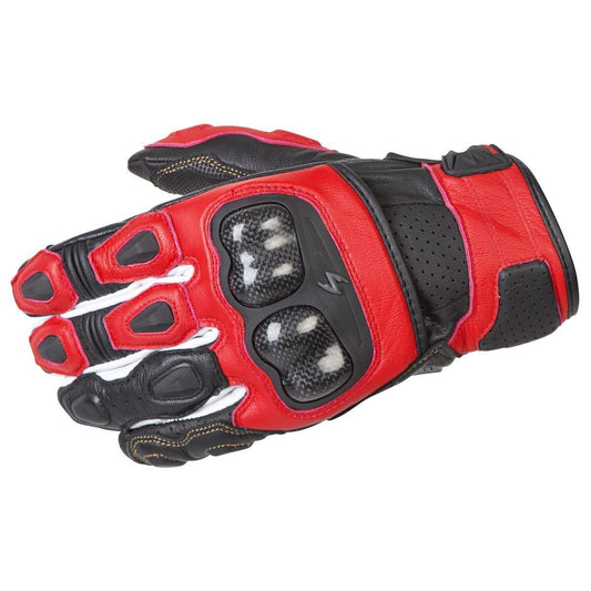 Scorpion SGS MKII Red Leather Gloves