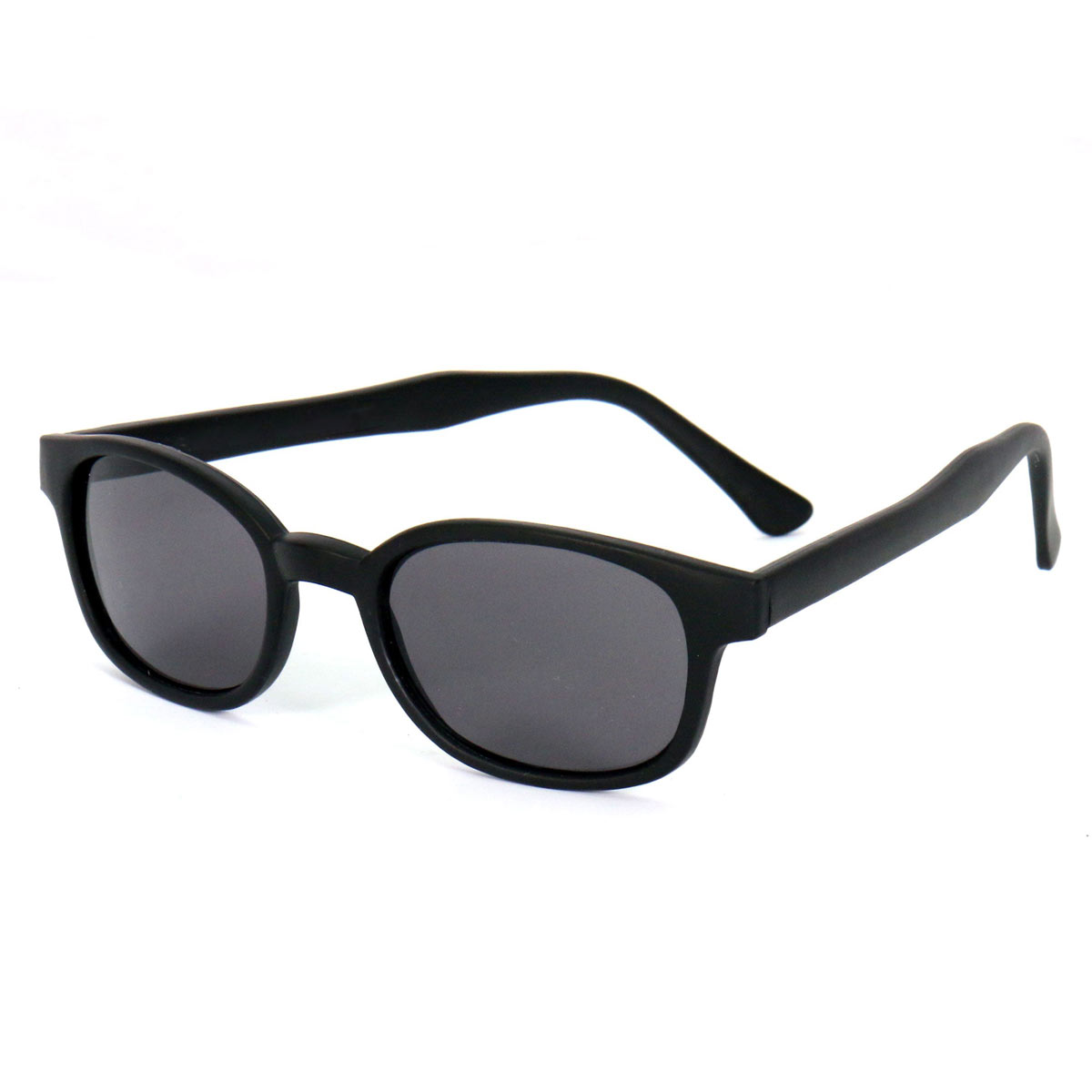 Hot Leathers SGD1079 KD's Matte Black/Smoke Sunglasses