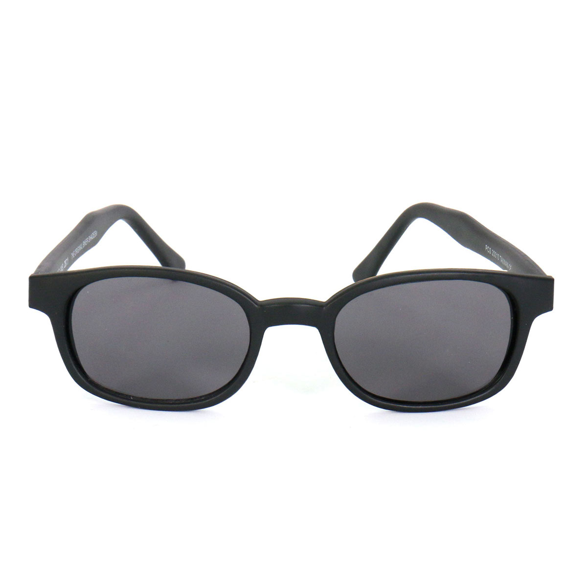 Hot Leathers SGD1079 KD's Matte Black/Smoke Sunglasses