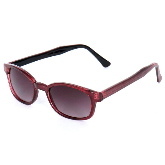 Hot Leathers SGD1080 KD's Purple Smoke Sunglasses